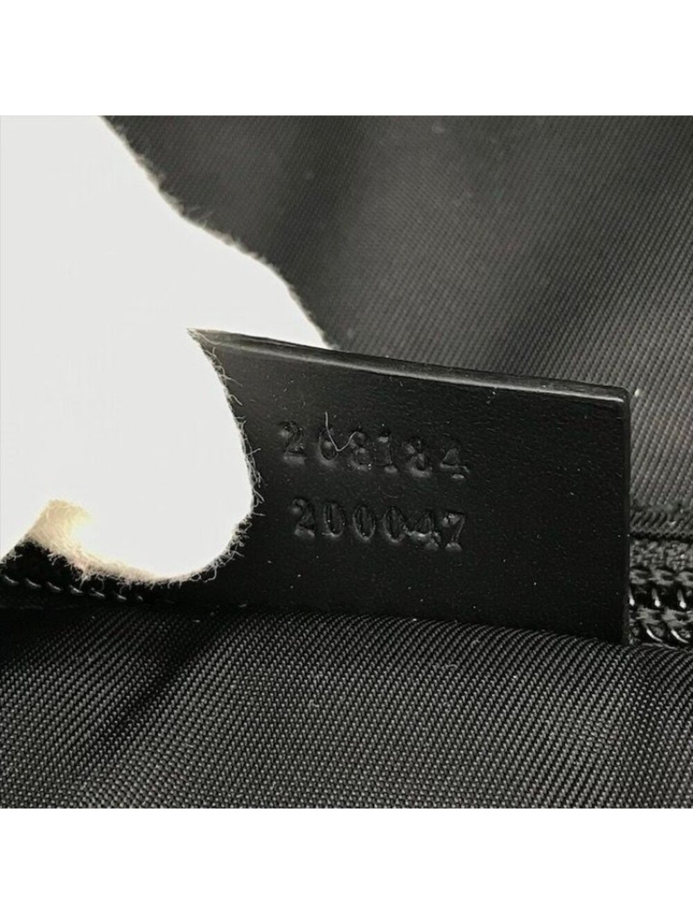 Guccissima Sherry Line Leather Backpack Black Travel Bag - Picture 10 of 10